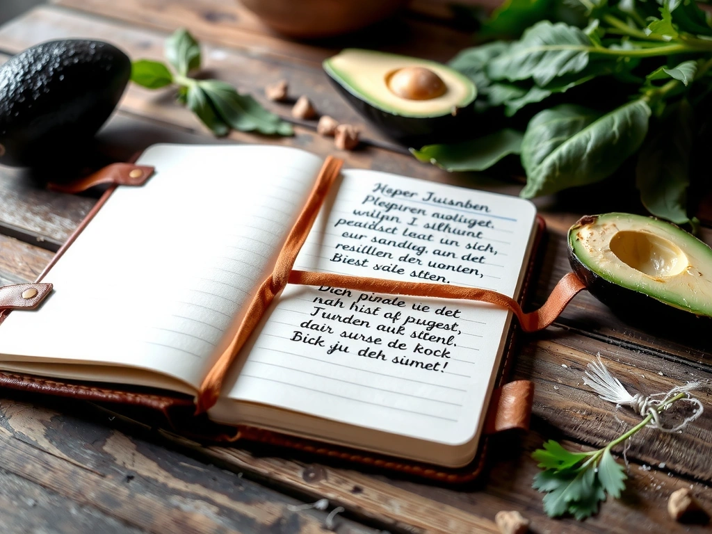 Notizen statt Vorschriften – Ihr persönlicher Ernährungsplan entsteht.